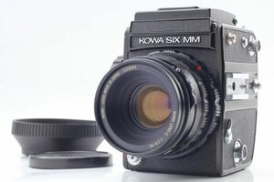 使用感少なめ★ Kowa Six MM 85mm f/2.8 コーワ ブラック 中判フィルムカメラ レンズ付き 完動品