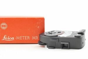 美品 箱付き★ Leica MR Meter For M2 M3 M4 M4-2 M4-P Rangefinder ライカ MRメーター ブラック レンジファインダー 35mmフィルムカメラ