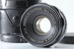 使用感少なめ★ Canon 35mm f2 Lens L39 LTM Leica Mount Rangefinder 広角レンズ ライカマウント レンジファインダー フィルムカメラ