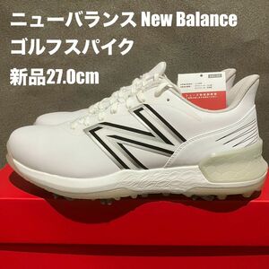 【新品】ニューバランス new balance 27.0cm ゴルフスパイク