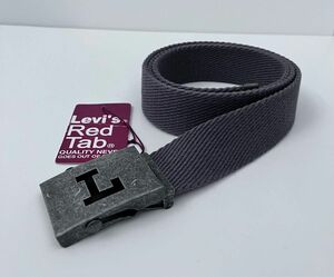 Levi’s Red Tab リーバイス　ベルト　コットン　グレー　新品未使用品