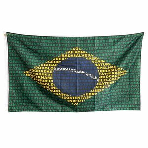 ブラジル国歌レタリング国旗 90×150cm ブラジルフラッグ