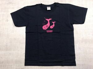 HAYAMA GENBEI げんべい 神奈川 葉山 サーフ スーベニア お土産 くじら 半袖Tシャツ カットソー キッズ YOUTH M 紺 アンビル ANVIL製