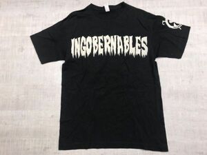 Los Ingobernables ロス・インゴベルナブレス LIJ 新日本プロレス 格闘技 バックプリント有 半袖Tシャツ カットソー メンズ L 黒