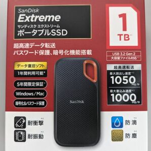 SanDisk ポータブルSSD 1TB SDSSDE61-1T00-J25 サンディスク Extreme 