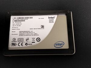 INTEL 40GB SSD SSDSA2M040G2GC 正常品