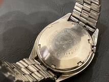 稼働品 SEIKO 5 ACTUS 6106-7480 腕時計 セイコー ファイブ アクタス 自動巻き デイデイト ベルト社外 動作未確認　3097_画像5