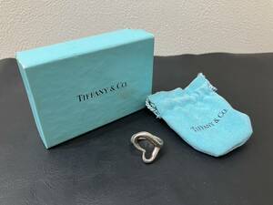 TIFFANY ＆ Co. ティファニー エルサペレッティ オープンハート リング 7号 SV925 5.3ｇ SILVER シルバー　3487