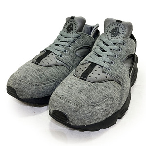 ナイキ エア ハラチ ラン グレー ブラック 27.0cm NIKE AIR HUARACHE RUN 正規品 本物 年代 復刻 スウェット カジュアル 749659-002 名作