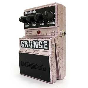 デジテック グランジ ディストーション エフェクター DIGITECH GRUNGE 完動品 正規品 本物 美品 ラインアウト コンパクト ハイゲイン 電池