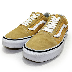 バンズ ヴァンズ オールドスクール マスタード 26.5cm VANS OLD SKOOL 正規品 本物 カジュアル スウェード キャンバス スケート サーフ 黄