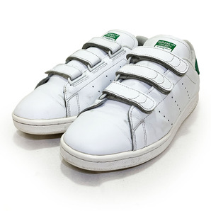 アディダス オリジナルス スタンスミス コンフォート 26.0cm ADIDAS ORIGINALS STAN SMITH CF 正規品 本物 美品 ベルクロ 復刻 年代 S75187