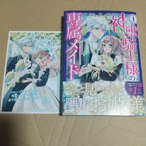 神獣騎士様の専属メイド　無能と呼ばれた令嬢は、本当は希少な聖属性の使い手だったようです　１ （ＫＣｘ） メロンブックス特典付き