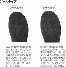 ダイワ(DAIWA) クロロプレンウェーダー CW-4200-T フェルト 3Lサイズ 定価61,160円 _画像5
