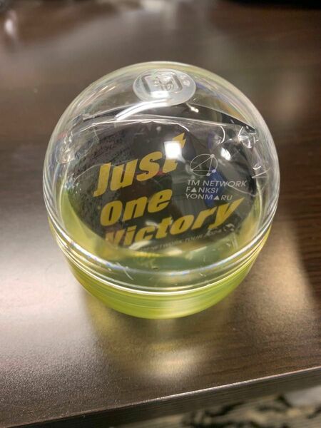 TM NETWORK 40th YONMARU カプセルトイ 会場限定ガチャ 缶バッジ JUST ONE VICTORY