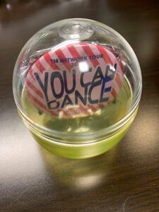 TM NETWORK 40th YONMARU カプセルトイ 会場限定ガチャ 缶バッジ You can Dance