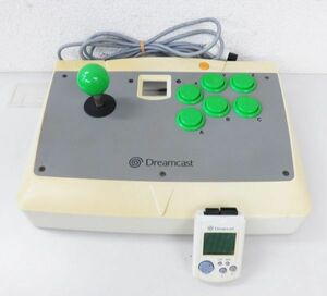S157*SEGA Dreamcast Dreamcast arcade stick DC HKT-7300 operation not yet verification present condition goods *05