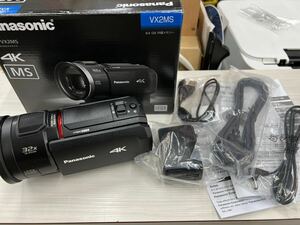 Panasonic 4Kビデオカメラ HC-VX2MS　美品 2023年製