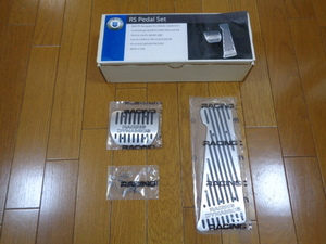 当時品 BMW RACING DYNAMICS AT アクセル ブレーキ べダルカバー E24 E28 E30 E31 E32 E34 E36 E46 E90 M3 M5 レーシングダイナミクス RD