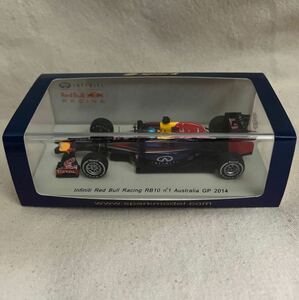 Spark 1/43 Infiniti Red Bull Racing RB10 n°1 Australia GP 2014 Sebastian Vettel スパーク レットブル セバスチャン・ベッテル S3085