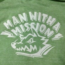 ★MAN WITH A MISSION ロゴパーカー(DJサンタモニカ カラー)Mサイズ 中古★mwam マンウィズ トレーナー_画像8