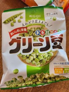 春日井製菓販売 47G エコノミーグリーン豆