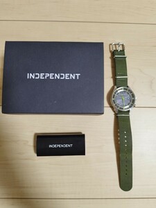 INDEPENDENT◆ソーラー腕時計/アナログ/KL8-619-52