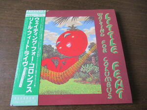 日本盤、紙ジャケ、2枚組、帯付、良品■リトル・フィート【ウェイティング・フォー・コロンブス】LITTLE　FEAT■絶頂期の2枚組ライヴ。