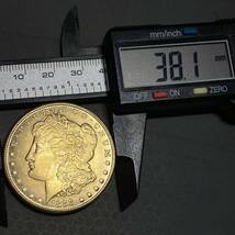 モルガンダラー1888 1ドル金貨　約21.58g 古銭 モルガン コイン アメリカ 貿易銀 硬貨 銀貨 _画像7