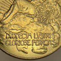 オーストリア古銭　100コロナ金貨　約20.83g 雲上の女神　フランツ・ヨーゼフ1世　一円貨幣　硬貨骨董品コインコレクション _画像6