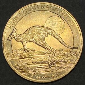 オーストラリア　カンガルー金貨　1oz　2015 総重量24.60g