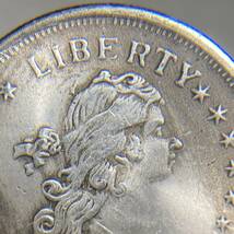 アメリカ銀貨 キャップドバスト 26.90ｇ 1804年アンティーク コレクション_画像3