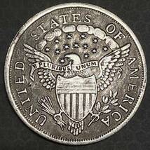 アメリカ銀貨 キャップドバスト 26.90ｇ 1804年アンティーク コレクション_画像2