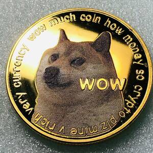海外古銭 記念メダル　記念金貨　アメリカ　DOGE COIN 約29.08g