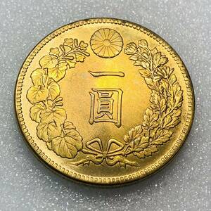  one . new one jpy gold coin Japan old coin one . gold coin large Japan Meiji 27 year weight approximately 26.19g dragon .. modern times sen large gold coin one . silver coin 