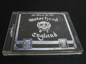 モーターヘッド MOTORHEAD / NO SLEEP AT ALL ◆ ボートラ収録盤