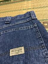 Wrangler ラングラー W36 メキシコ製 デニム ライトオンス ハーフパンツ ワーク ZIP UP 希少レア 廃盤 人気アメカジ カジュアル ストリート_画像3