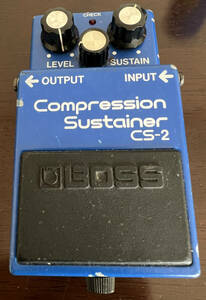 BOSS CS-2 Compression Sustainer　ボスコンプレッションサスティナー　コンプレッサー　ジャパンビンテージ