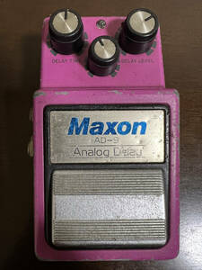 MAXON AD-9 Analog Delaymakson analogue Delay Japan Vintage 