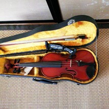 ★鈴木 バイオリン SUZUKI VIOLIN　1/16　1/8　1/2　4/4　4点　1970年代　NAGOYA　ジャンク扱いとします　約50年前_画像6