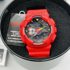 未使用 CASIO G-SHOCK GA-110SGH-4AJR 三国志 五虎将 黄忠モデル The Savage Fiveシリーズ アナデジ カシオ ジーショック メンズ 腕時計