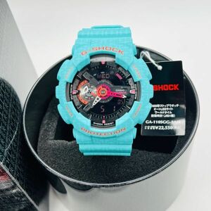 未使用 CASIO G-SHOCK GA-110SGG-3AJR 三国志 五虎将 関羽モデル The Savage Fiveシリーズ アナデジ カシオ ジーショック メンズ 腕時計