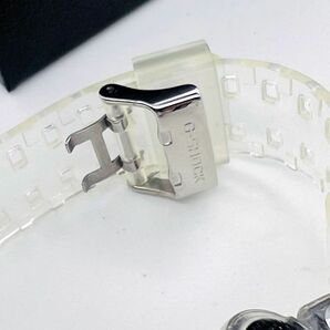 CASIO カシオ G-SHOCK Gショック ジーショック GA-710 GA-700SK-1 クリア スケルトン 透明 アナデジ 腕時計 中古 良品 稼働品の画像10