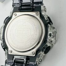 未使用 CASIO カシオ G-SHOCK Gショック GA-700SK-1AER GA-700SK-1A クリア スケルトン 透明 クリア ブラック アナデジ メンズ 腕時計_画像8