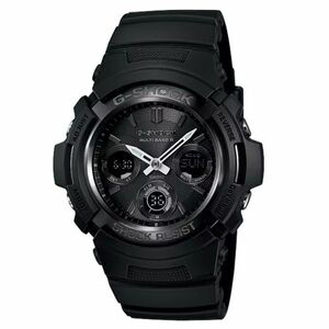 未使用 CASIO G-SHOCK Gショック AWG-M100SB-2A (AWG-M100SB-2AJF同等) 電波ソーラー タフソーラー 黒×黒 マルチバンド6 腕時計