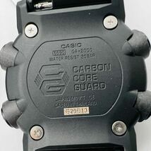 未使用 CASIO カシオ G-SHOCK Gショック GA-2000SU-1A(GA-2000SU-1AJF同等) 黒 迷彩 アナデジ 腕時計 カーボンコアガード構造_画像7