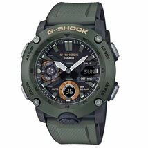 未使用 CASIO カシオ G-SHOCK Gショック GA-2000-3A(GA-2000-3AJF同等) カーキ ミリタリー アナデジ デジアナ 腕時計 カーボンコアガード_画像1