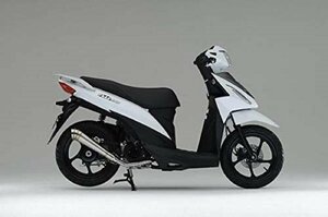 HMS アドレス110 EBJ-CE47A 2BJ-CE47A 2015年～2022年モデル対応 バイクマフラー メガホン ステンレス マフラー スズキ mghn-002