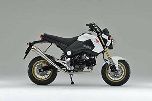 HMS グロム MSX125 EBJ-JC61 2013年～2016年モデル対応 バイクマフラー メガホン ステンレス カスタム GROM タイ仕様 ホンダ HMS-GR-001