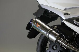 Valiente バーグマンストリート125EX バイクマフラー 8BJ-EA23M デュラ ステンレス マフラー カスタム パーツ バイク用品 v-202-du13